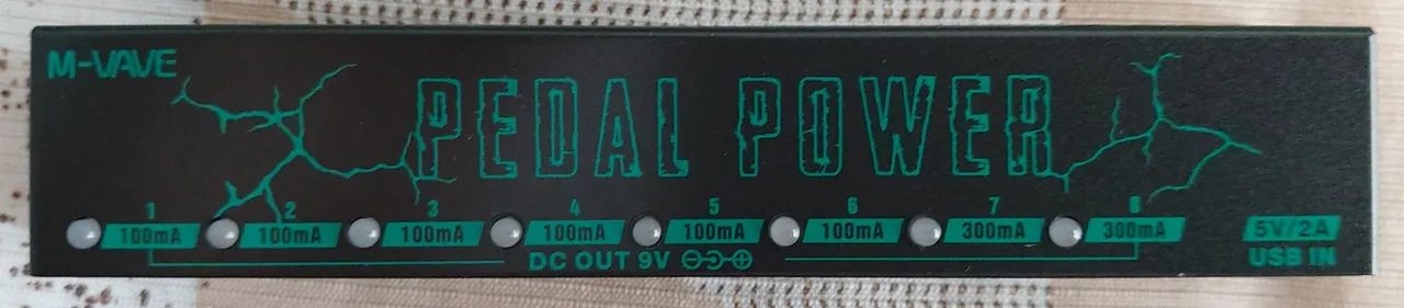 M-vave Fonte De Alimentação Para Pedal De Efeito De Guitar