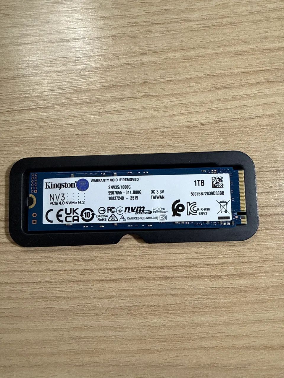 SSD Kingston NV3, 1 TB, M.2 2280, PCle 4.0 x4, NVMe