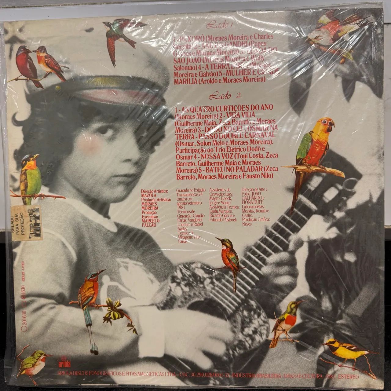 Vinil Moraes Moreira LP 1981 MPB - Foto 2