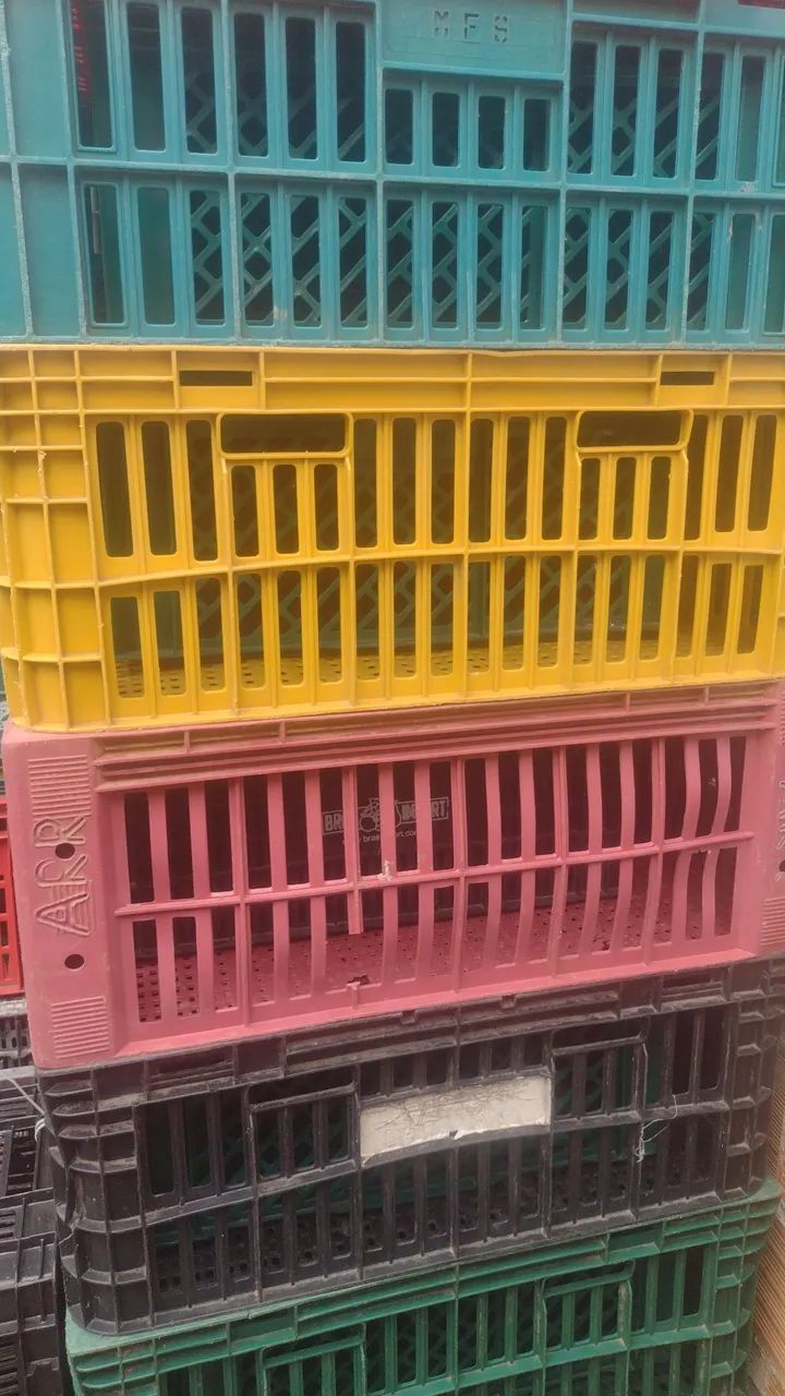 Vende caixas de verduras e banana plástica ligar * - Foto 2