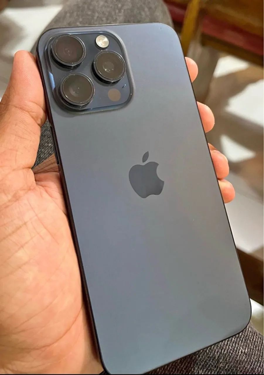 Iphone 15 Pro Max (256 Gb) - Titânio Azul - Foto 4