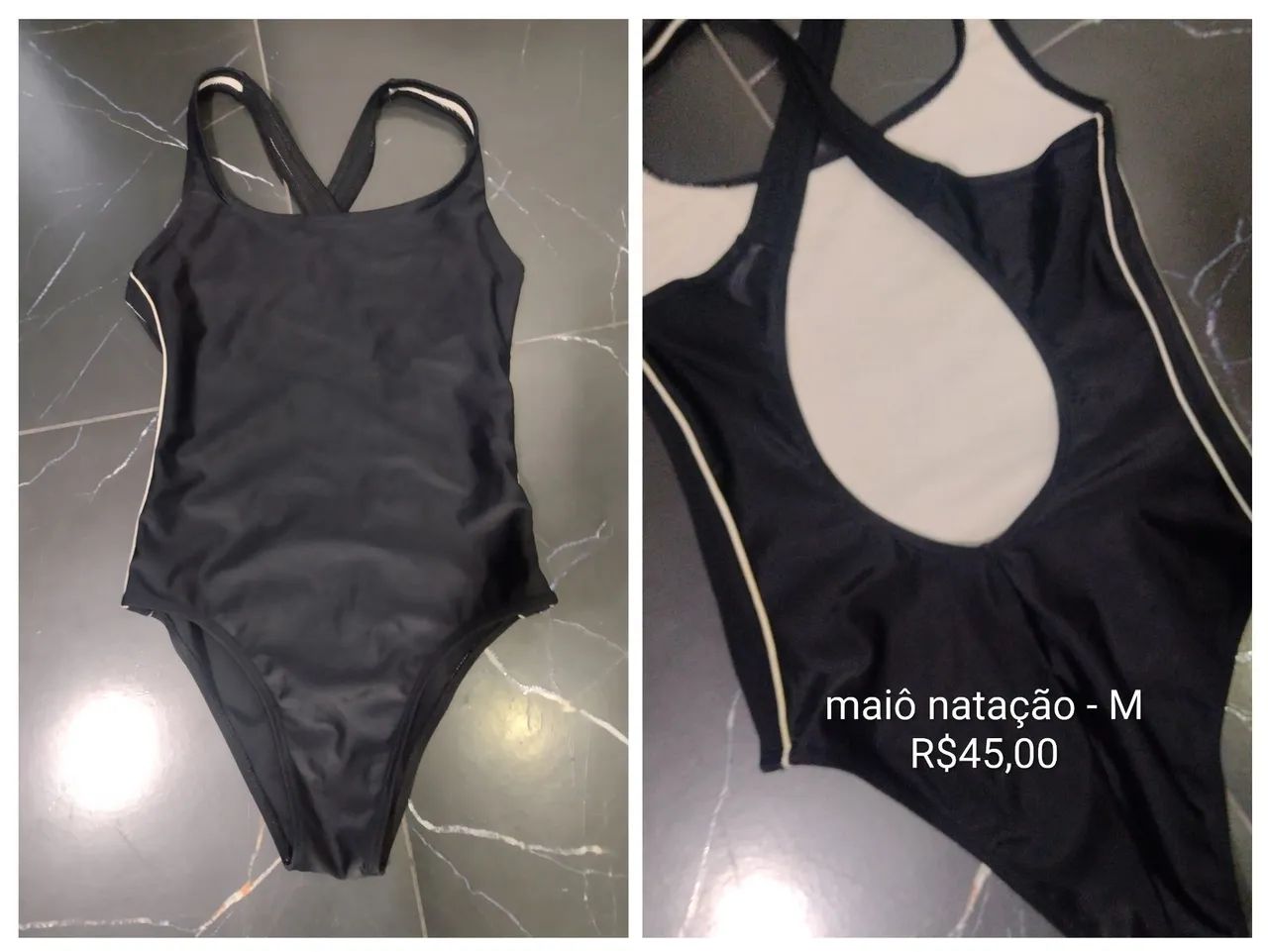 Maiô natação Tam M 