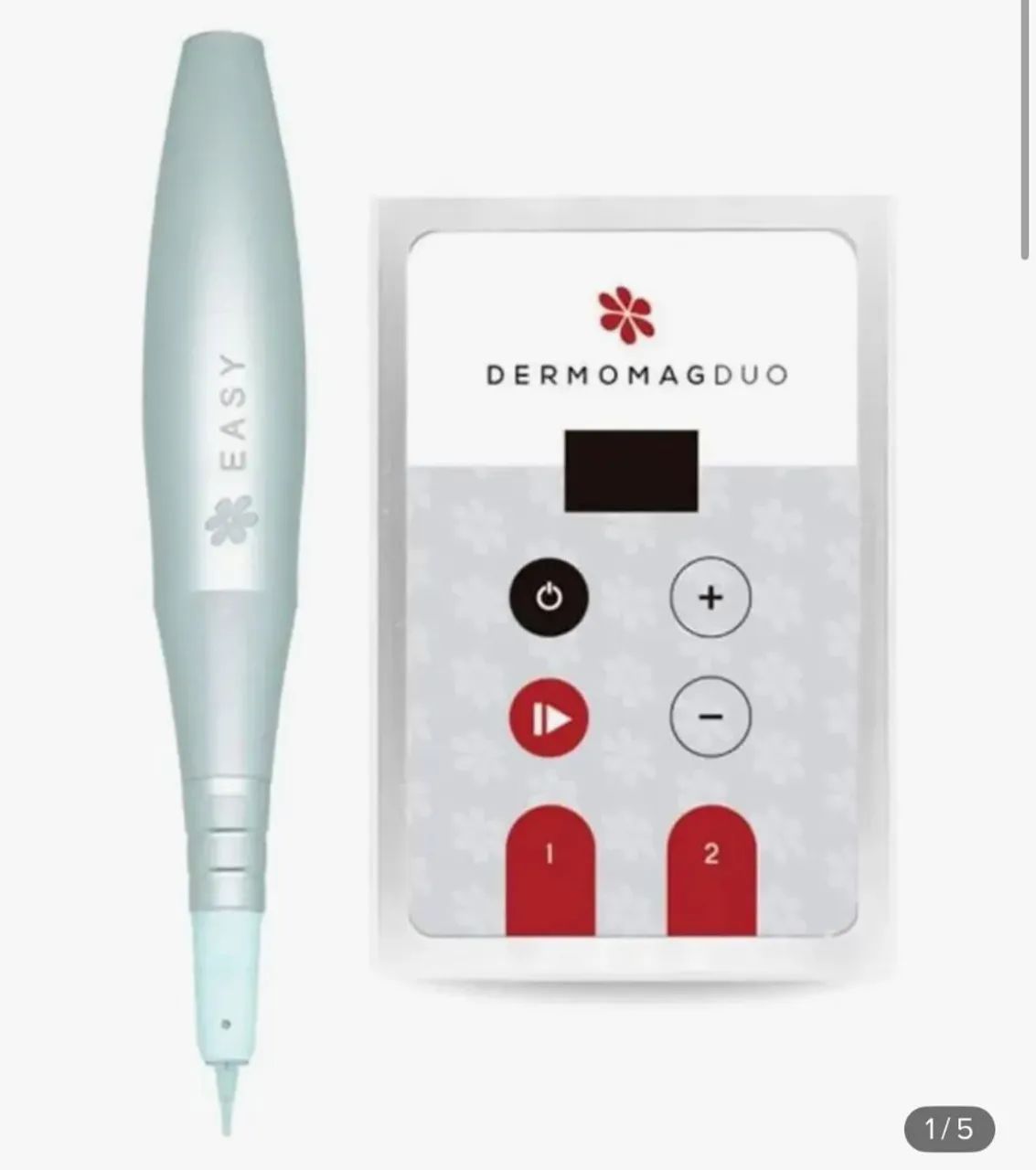 Dermógrafo Dermomag Pen Easy Prata Fonte Duo