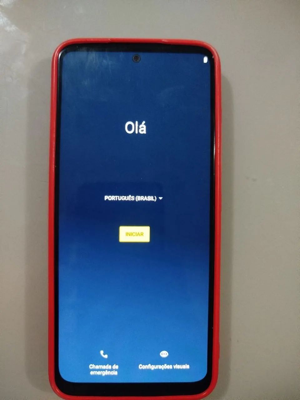 Motorola G71 Só não está pegando a câmera frontal.