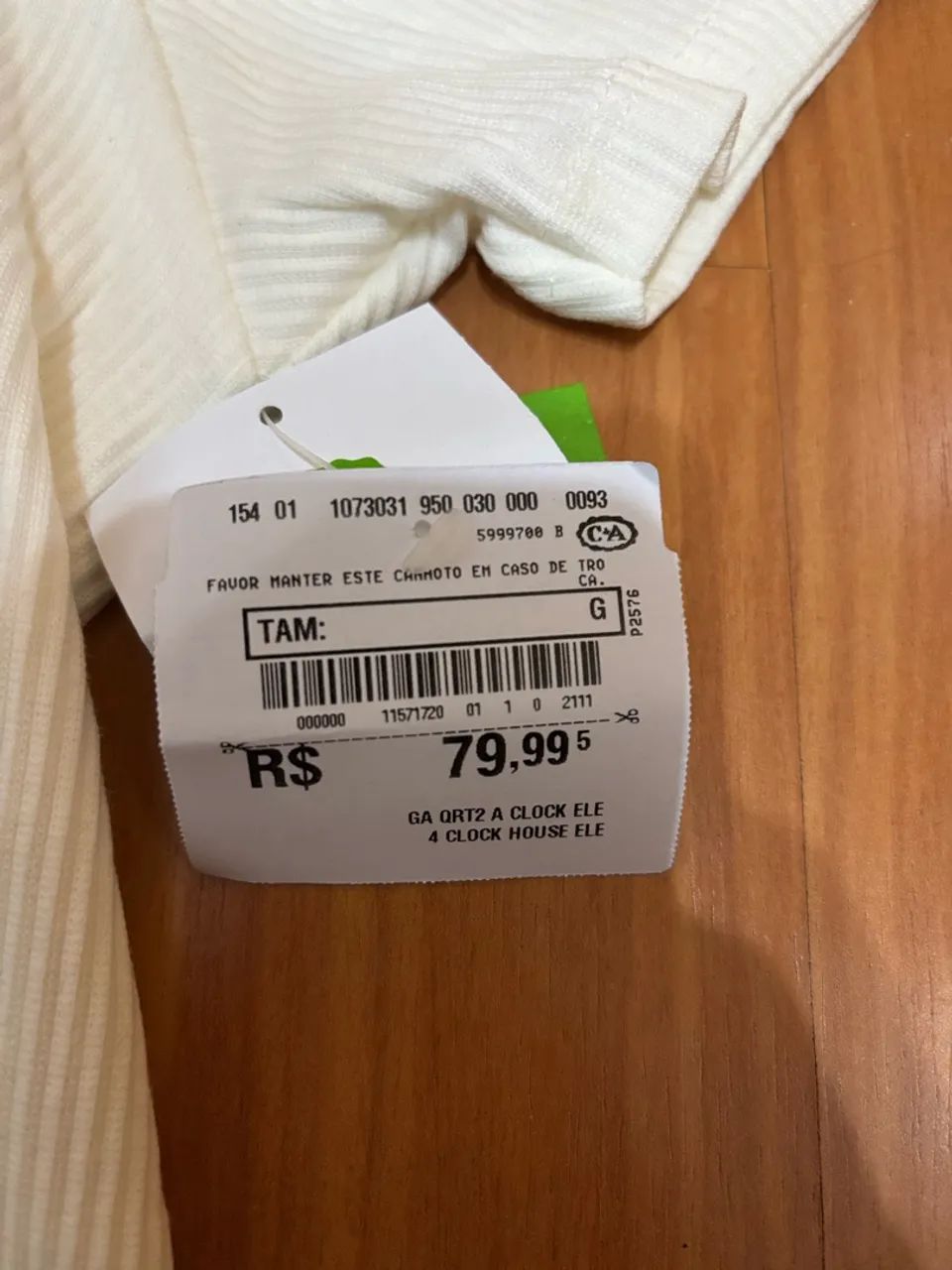 Camiseta Slim Fit C&A nova - Foto 3