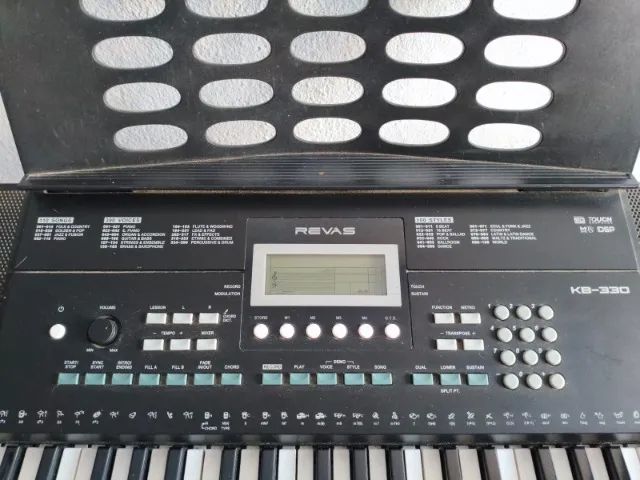 TECLADO MUSICAL REVAS KB-330 - Foto 2