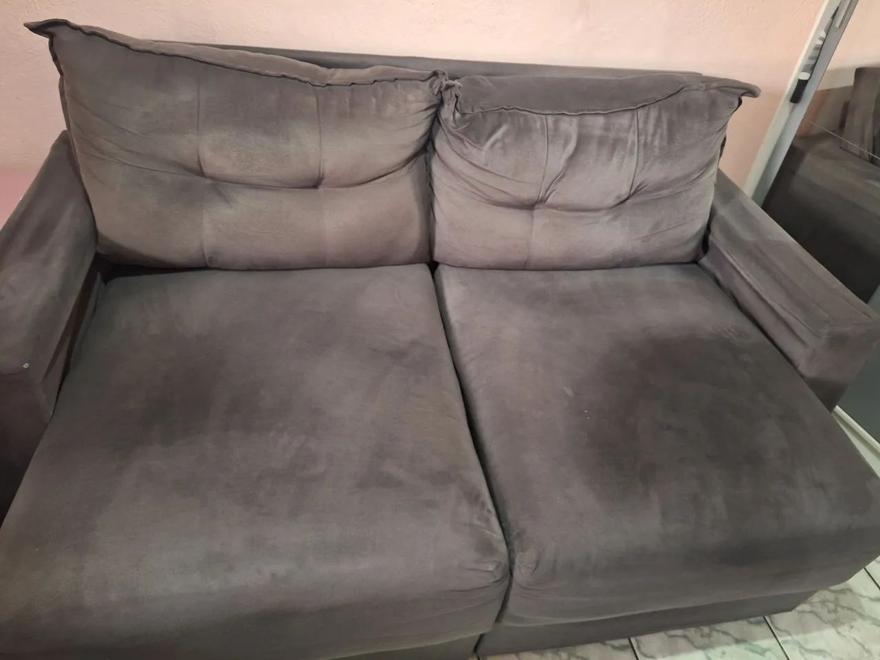 Vende - se sofá retrátil.  Usado  - Foto 2