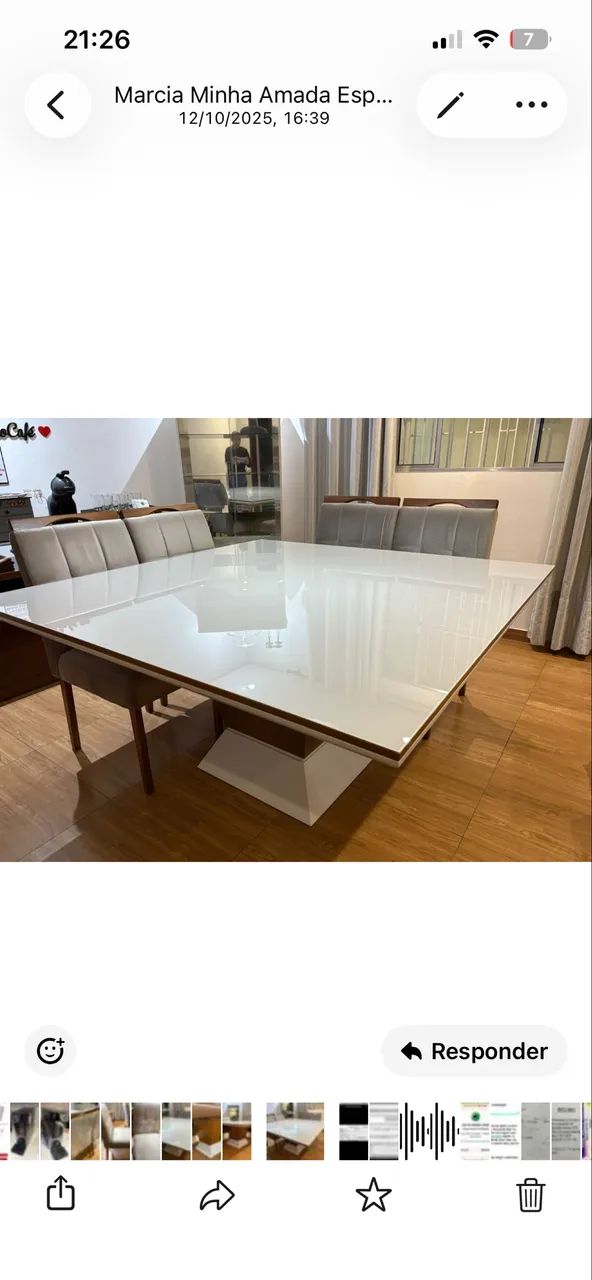 Mesa quadrada - Foto 4