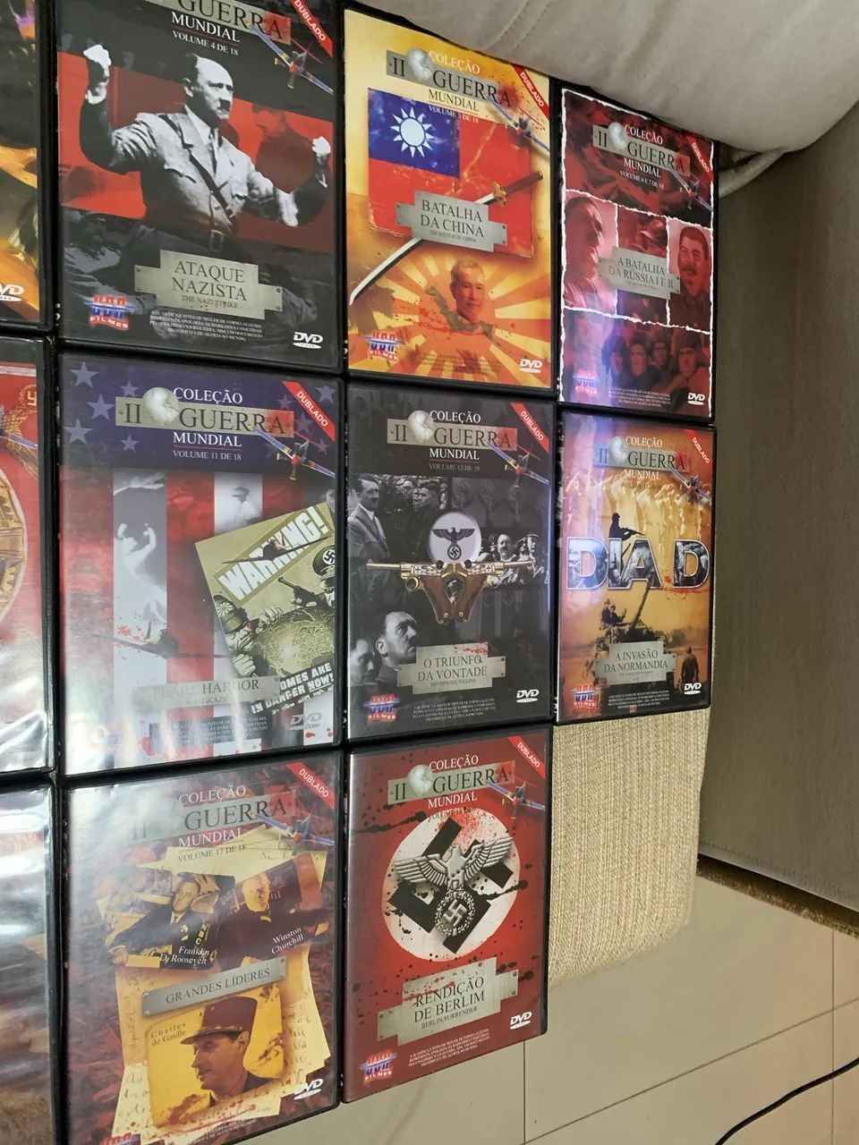 Coleção DVD II Guerra Mundial (17 volumes) - Foto 5