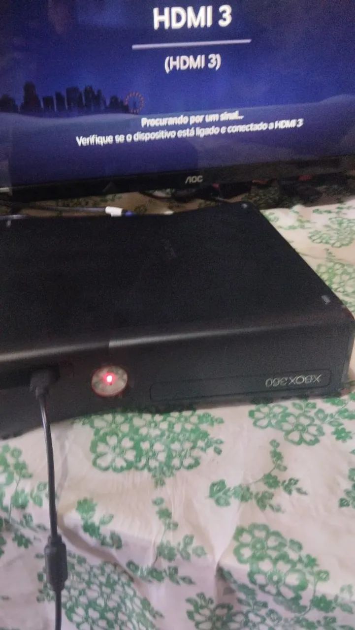 Xbox 360 com luz vermelha  - Foto 3