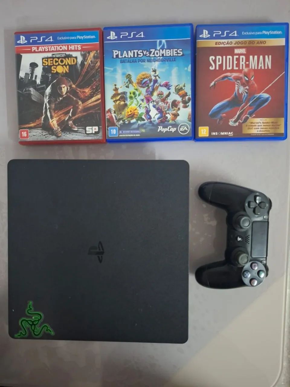 PS4 1T e jogos