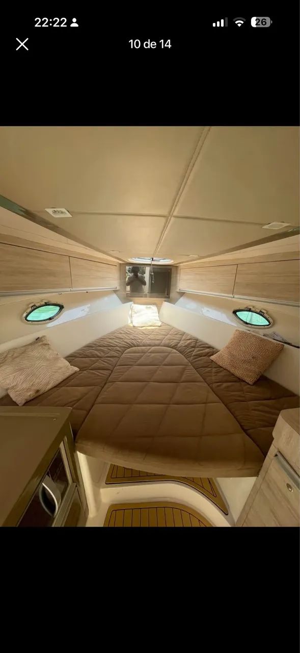 Lancha 32 pés sun line star 2015 - Foto 7