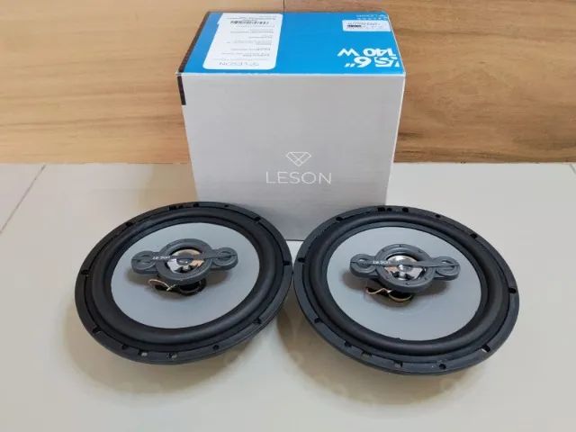 Par de Alto Falantes 6 Polegadas 140W Rms Leson (Novo na Caixa) - Foto 3