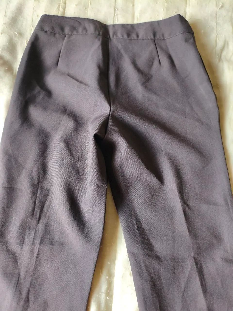 Calça social feminina cinza P - Foto 4