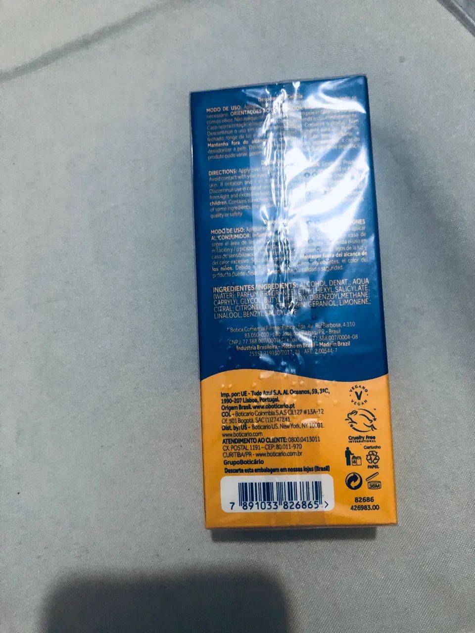 Perfume masculino OBOTICARIO EGEU BLUE - Foto 2