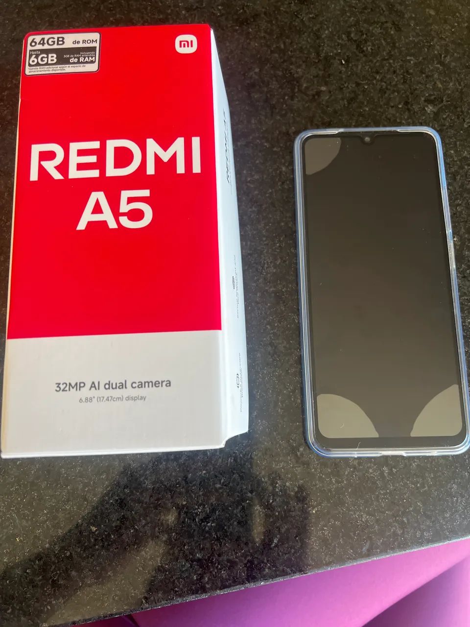 Celular Redmi A5 1 mês de uso