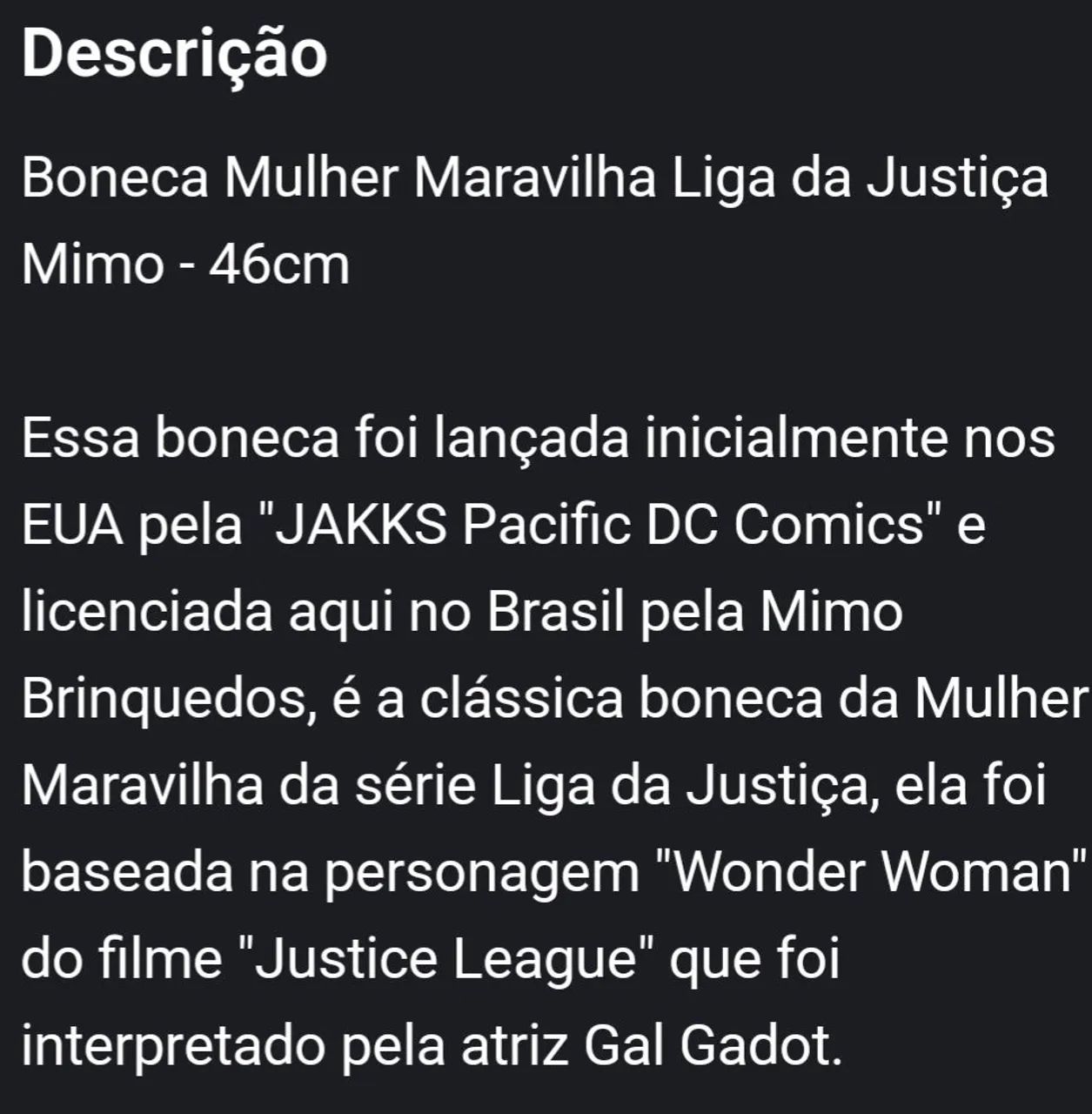 Boneca mulher maravilha - Foto 5