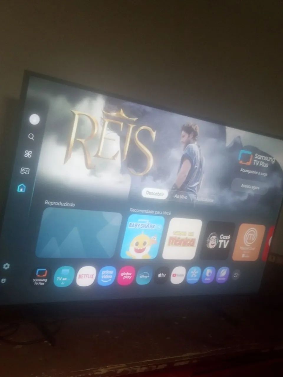 Tv nova três meses de uso só 55 polegadas novinho vai controle original  - Foto 3
