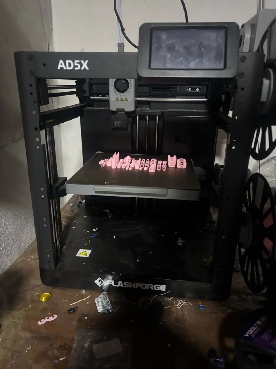 Impressora 3D Flashforge AD5X Multicolor Automática WiFi Alta Velocidade