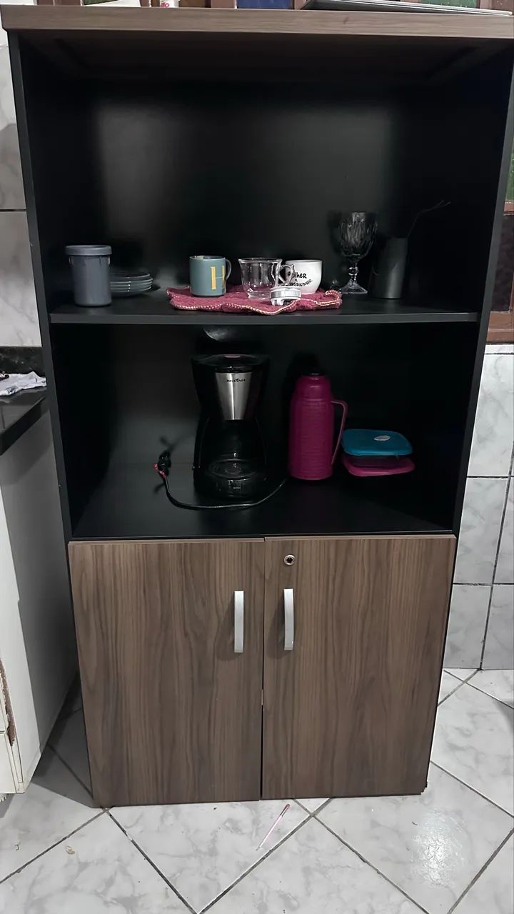 Móveis de escritório, mesa e armário - Foto 4