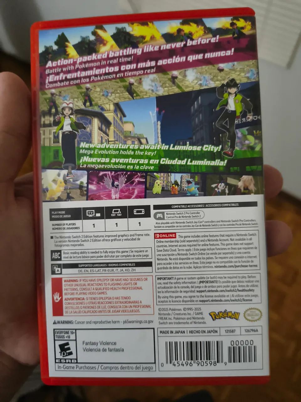 Pok émon Legends Z-A Switch 2 - Foto 2