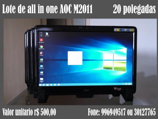 Lote de all in one AOC M2011
