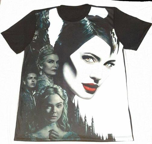 Camisa Estampa Malévola Dona Do Mal