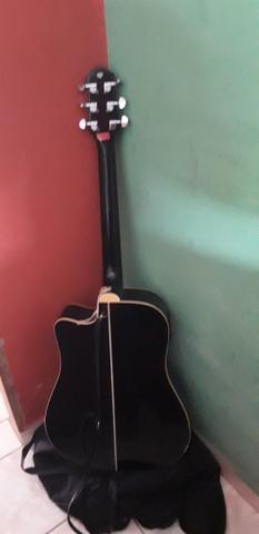 Vendo violão estrinberg 550 novo vai junto Cabo 6mt