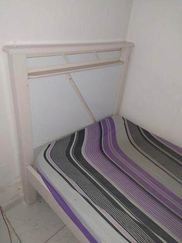 Cama solteiro + colchão - Foto 2