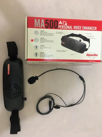 Microfone Headset Megafone Para Professor Superlux Ma500