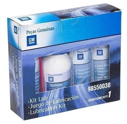 Kit Desengripante, Graxa Branca, Silicone E Optkleen