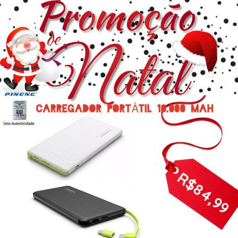 Carregador Portátil Pineng 10.000 Mah Original Android iOS