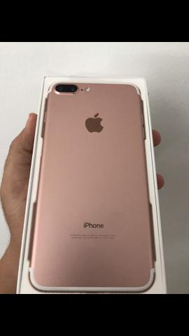 IPhone 7 Plus 32gb Dourado e Preto Fosco Aparelho Em Estado de Vitrine Com Garantia - Foto 5