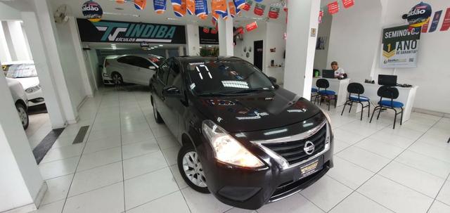 Versa 1.6 sv cvt 2017 automatico 4 mil entrada+parcelas 799 fixas
