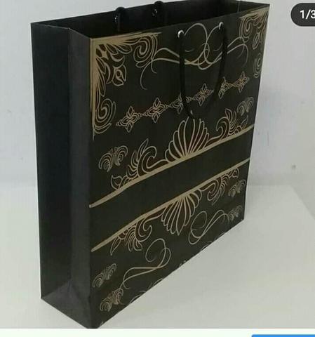 Trabalho com montagem de sacolas de papel zap * - Foto 2
