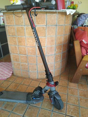 Patinete Foston - Nota fiscal, bateria extra e 2 pneus maciço infuráveis - Foto 5