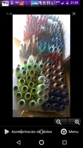 100 tudo Vendo lote de linhas surtidas uns 200 cones no total