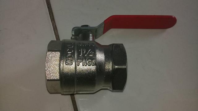 Vávula De Esfera 1.1/2 Dn40 Pn30 Cromo Docol $50.00