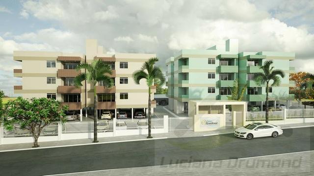 Apartamento 3 qts com suíte no litoral, em condomínio fechado - Foto 2