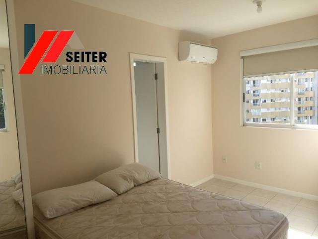 Apartamento mobiliado de 2 dormitorios suite e sacada com churrasqueira no itacorubi - Foto 14