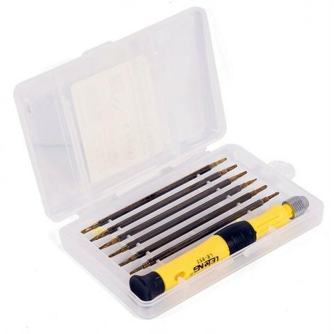 Kit Jogo 12 Chaves Precisão Le-953 Lelong Celular Fenda Phillips Torx Y