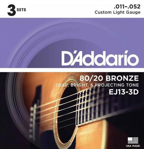 Pack 3 Encordoamentos Daddario à partir de 99!! ( Violão, Guitarra) - Foto 6