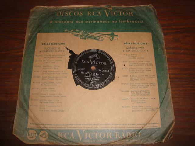 Carmem Miranda, Preço para Lote com 5 discos 78 rpm de 10 pol