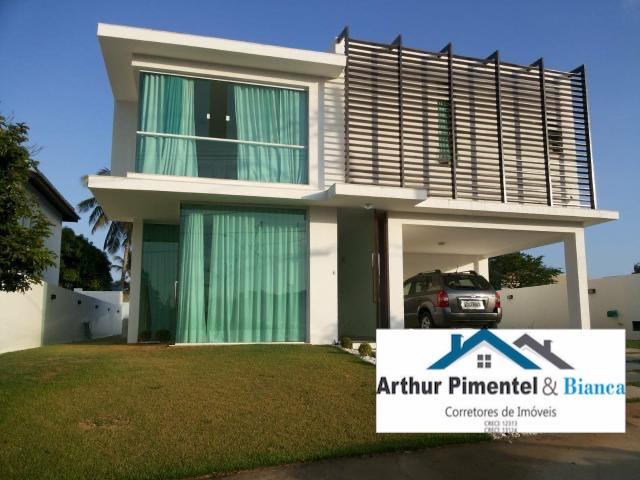 4 Suítes Alphaville Litoral Norte 1 Piscina e Área gourmet privativa