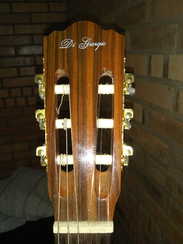Violão Di Giorgio zerado( elétrico de naylon)