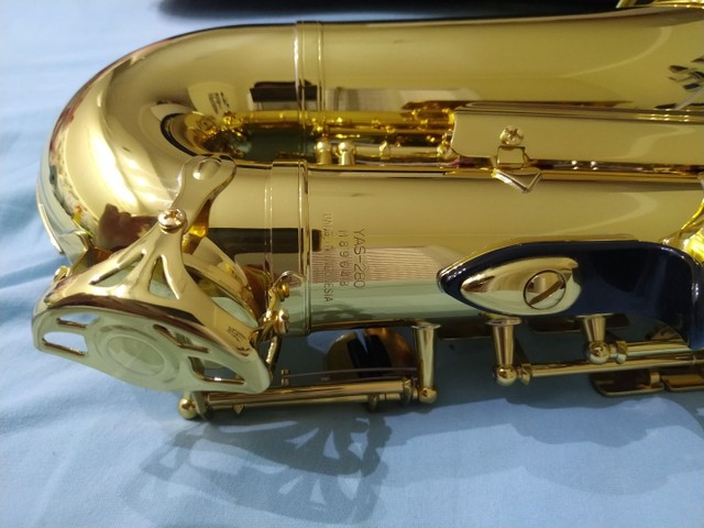 Saxofone Alto Yamaha Yas 280 Id Laqueado Dourado Eb Com Case em Promoção na  Americanas