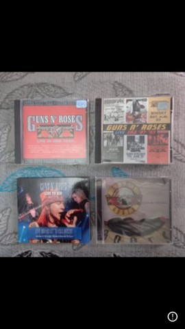 Cds originais Guns and Roses 