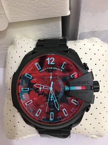 Relógio Diesel preto vidro camaleão  - Foto 2
