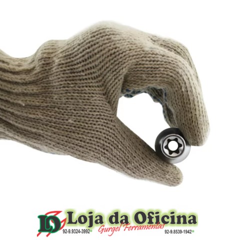 Chave Soquete Torx Fêmea 1/2