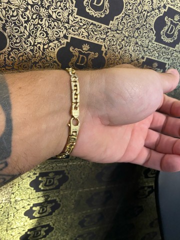 Pulseira em ouro 18k 18 gramas  - Foto 4